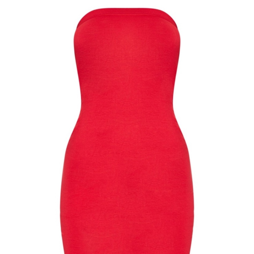 Red bandeau dress - Size 2